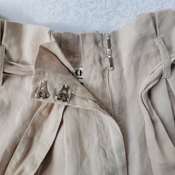 All Things Mochi Christine Top Paula Shorts Linen Embroidered Boho Set NWT - Picture 10 of 15